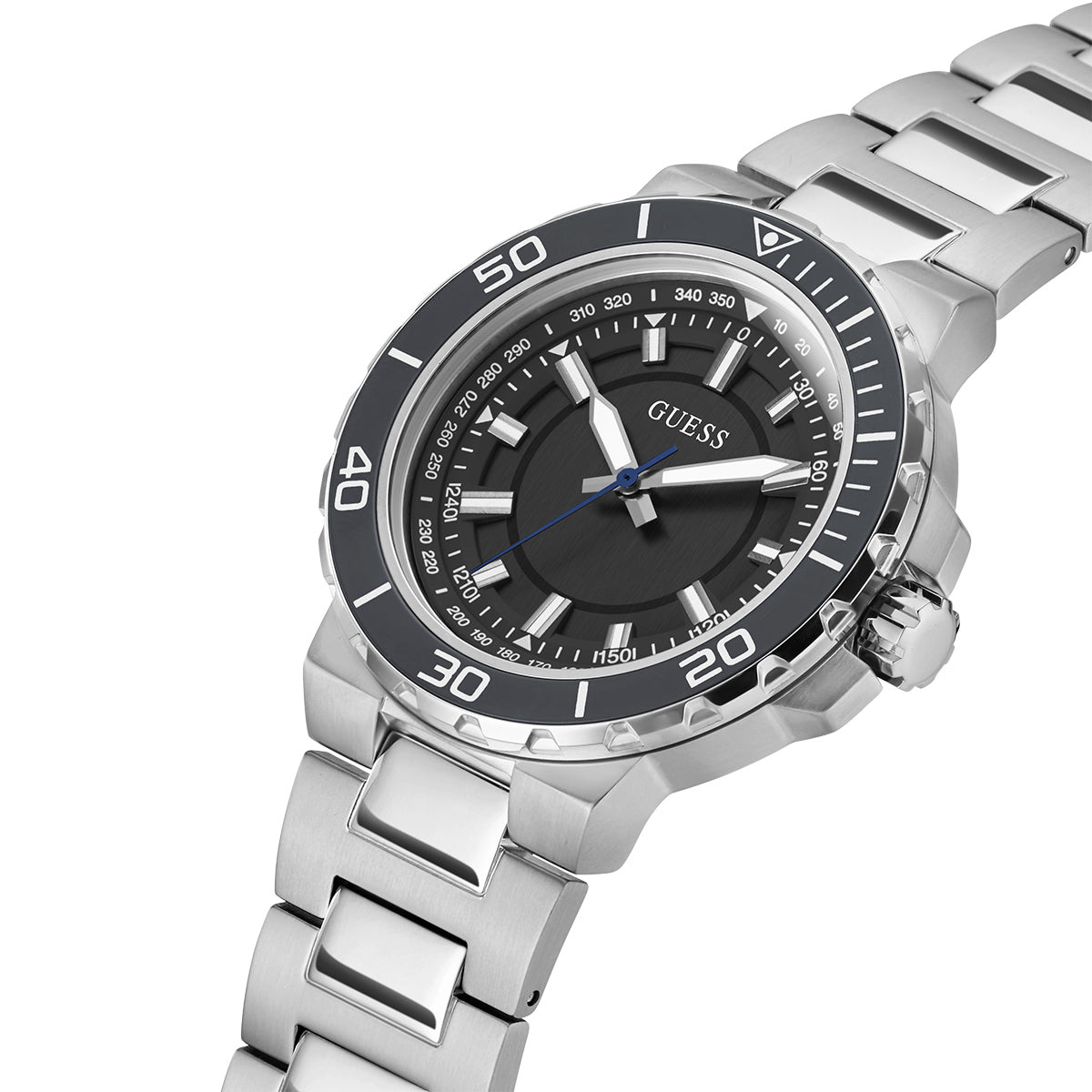 Guess Track Silver Tone Men’s Watch GW0426G1 - Watch
