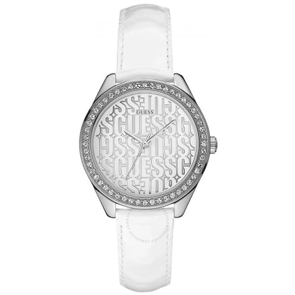 Guess Trance Quartz Silver Dial Ladies Watch W0560L1 - The Watches Men & Co