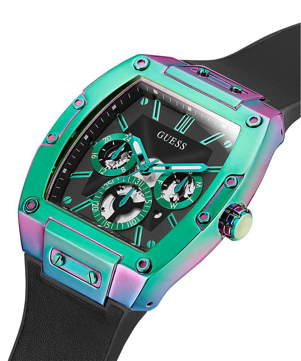 Guess Two-Toned Phoenix Silicone Men’s Watch GW0202G5 - Watch
