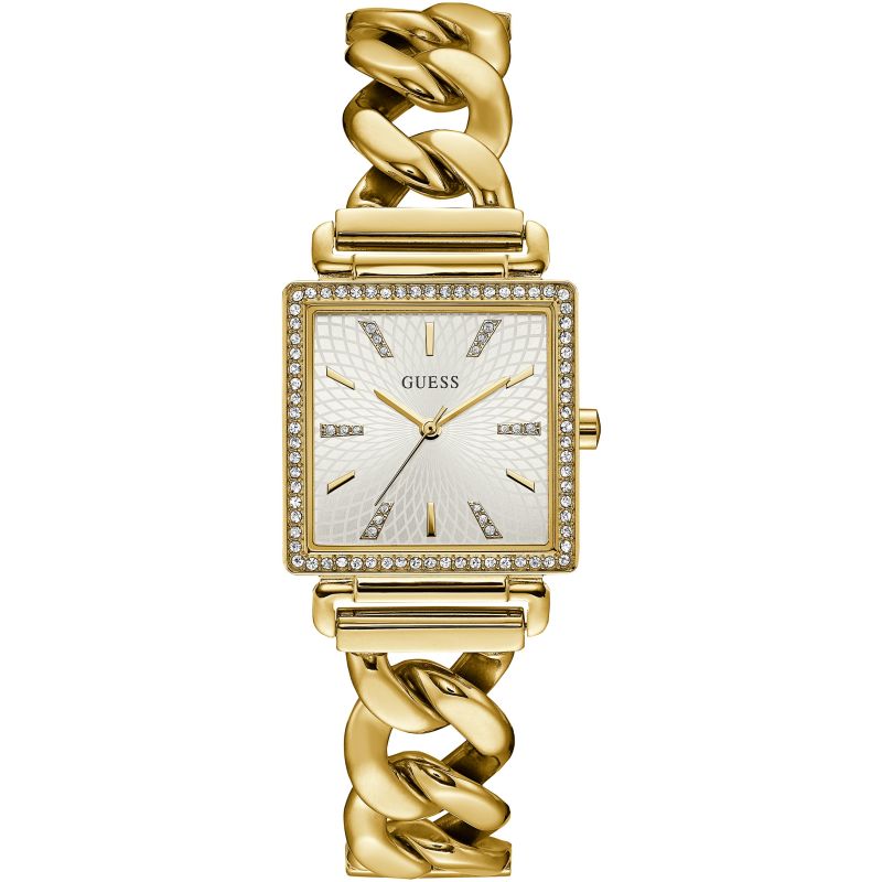 Guess Vanity Gold Square Women’s Watch W1030L2 - Watch