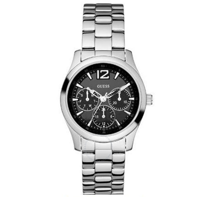 Guess Veranda Chronograph Quartz Black Dial Ladies Watch W95101L1 - The Watches Men & Co