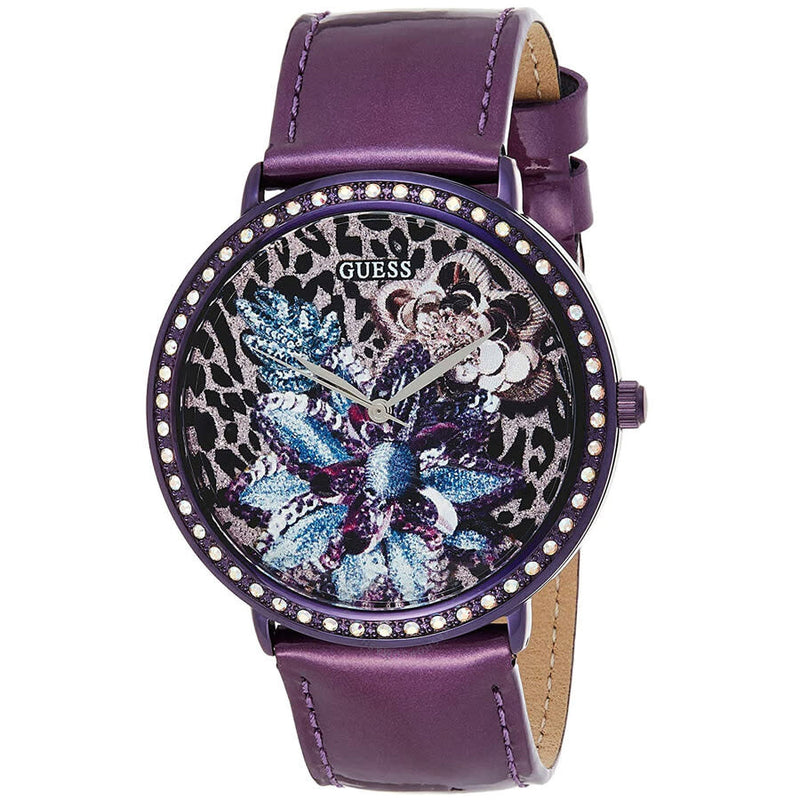 Guess Wildflower Quartz Ladies Watch W0820L3 - The Watches Men & Co