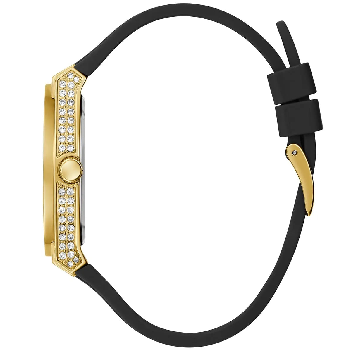Women's Guess Gold Tone Multifunction Crystallized Watch GW0439L2 GW0439L2 - Image 4