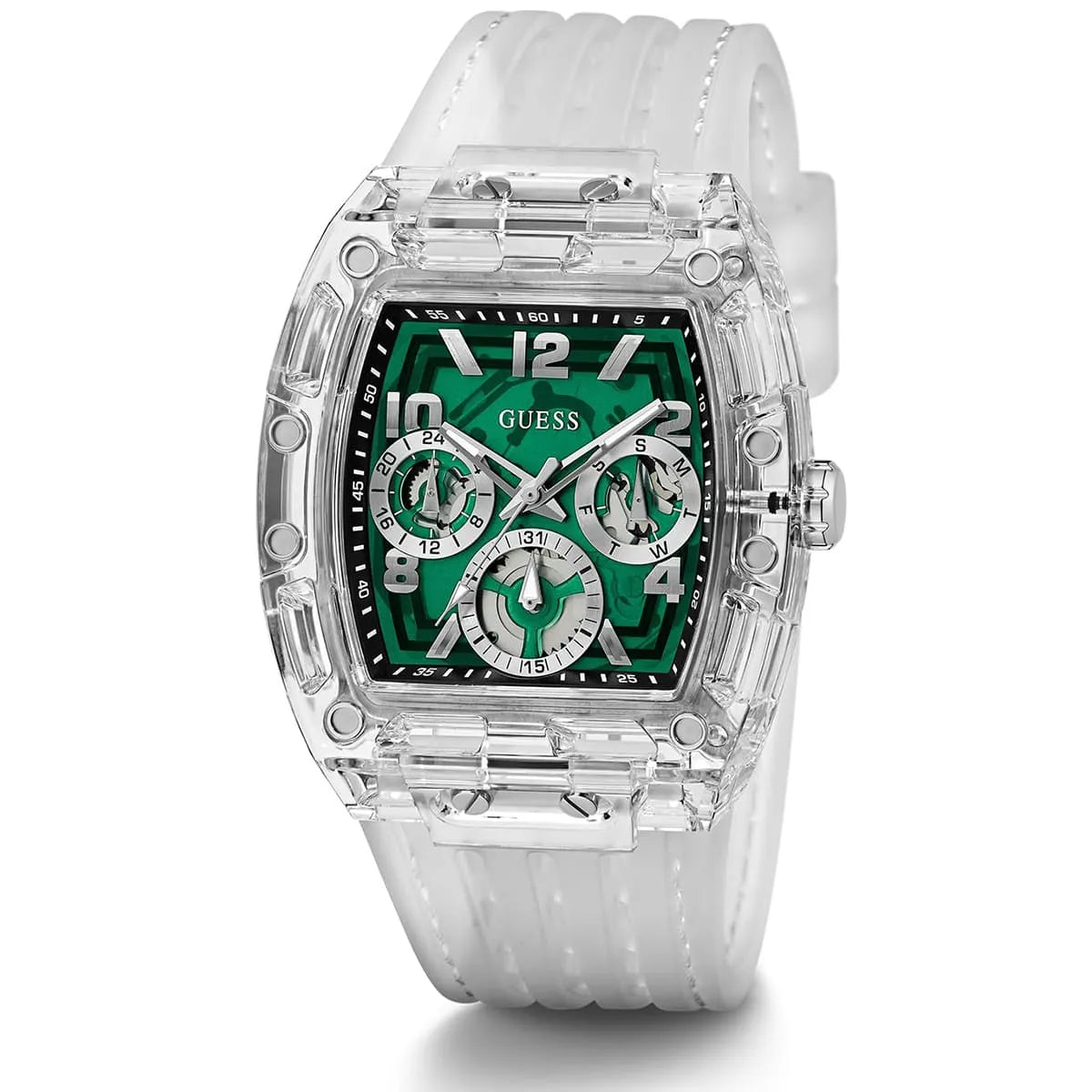 GUESS Mens Clear Multi-function Watch - GW0499G8 GW0499G8 - Image 3