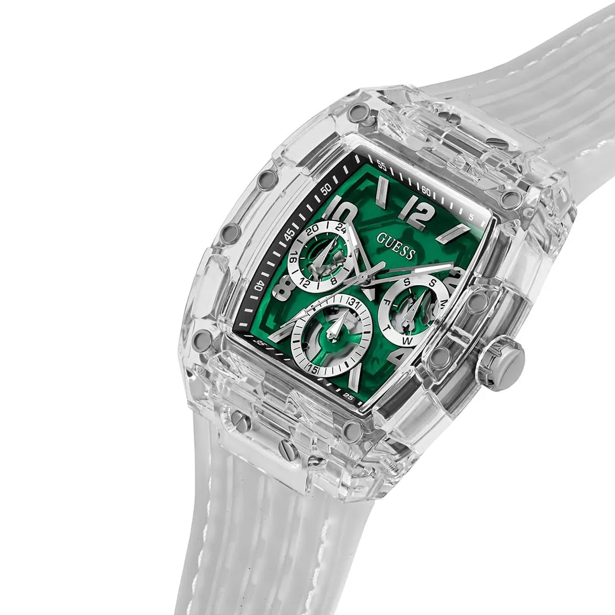 GUESS Mens Clear Multi-function Watch - GW0499G8 GW0499G8 - Image 4