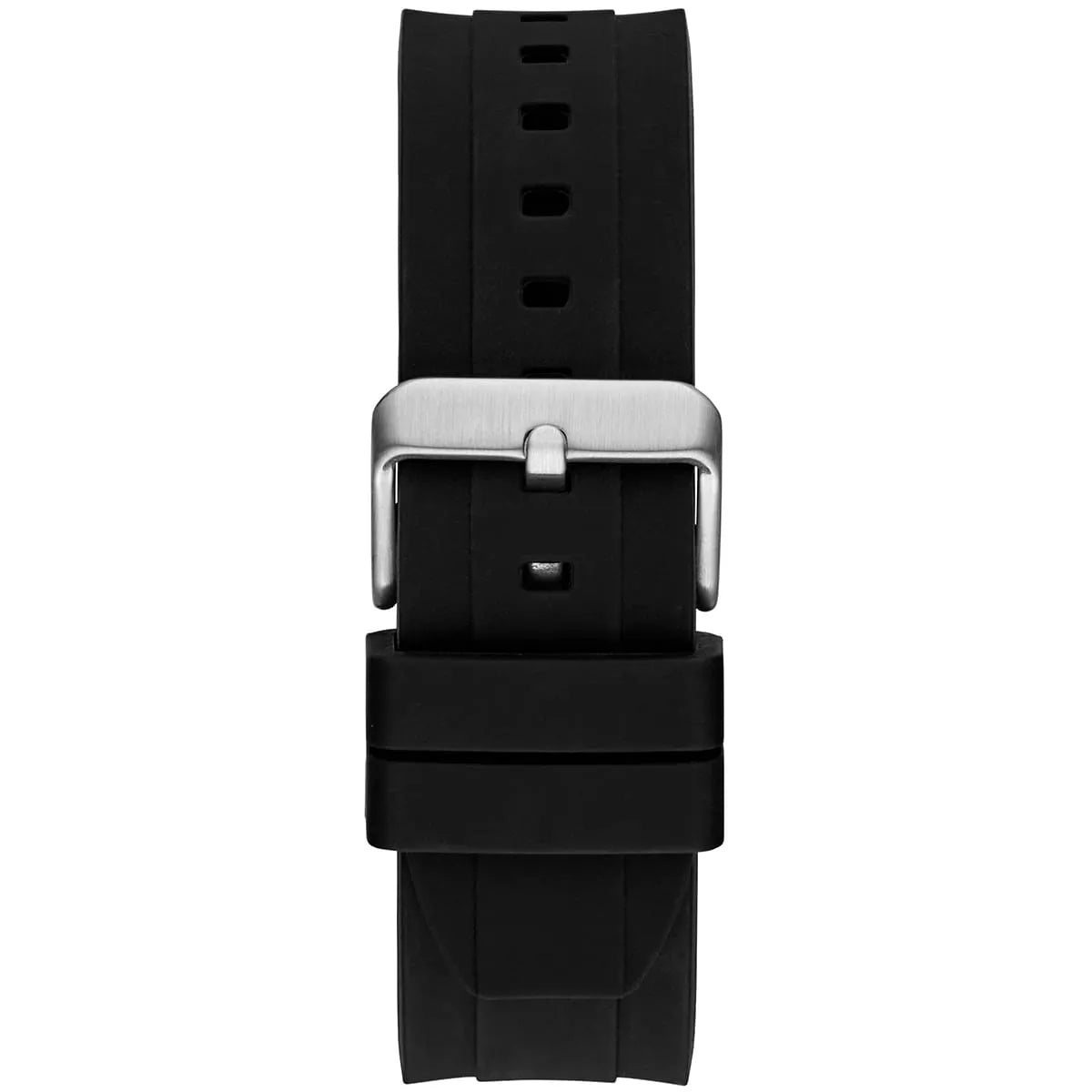 Guess GW0583G1 watch displayed flat showing full strap length and buckle