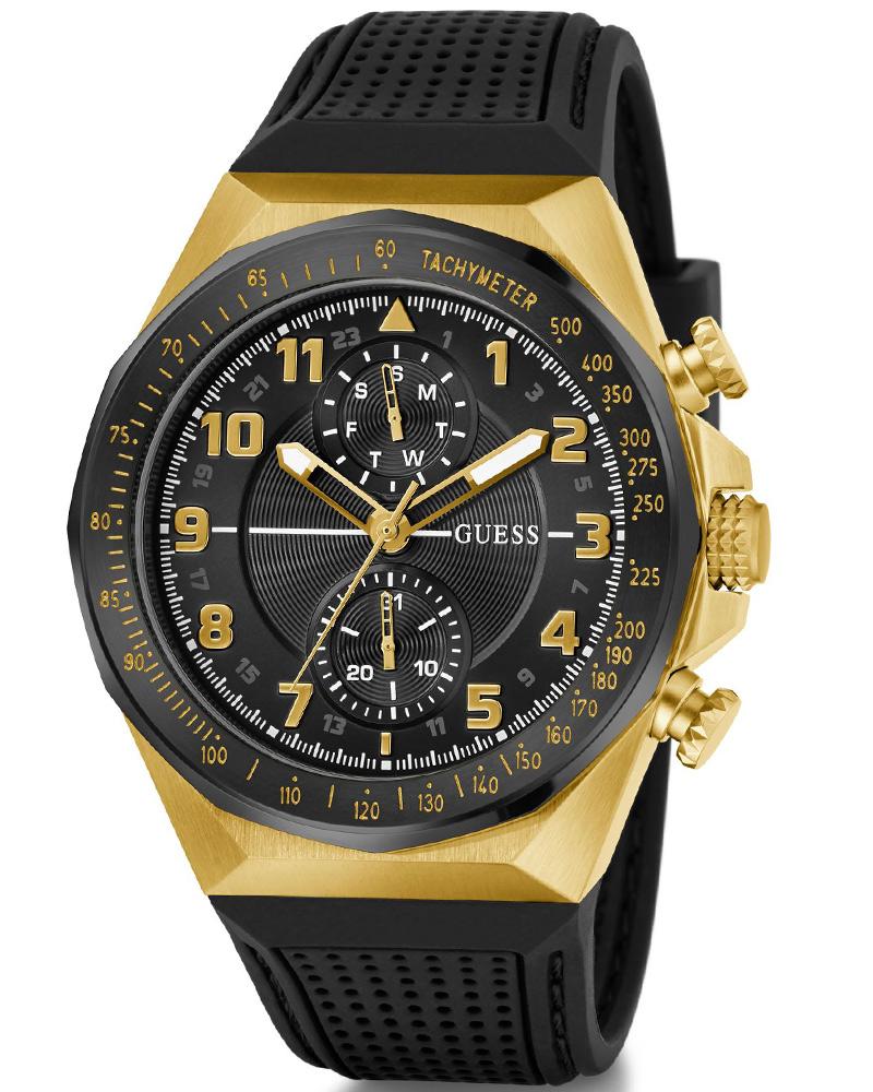D1 Milano Ultra Thin Black Dial Silver Steel Strap Watch for Men - D1-UTBJ14 D1-UTBJ14 - Image 2