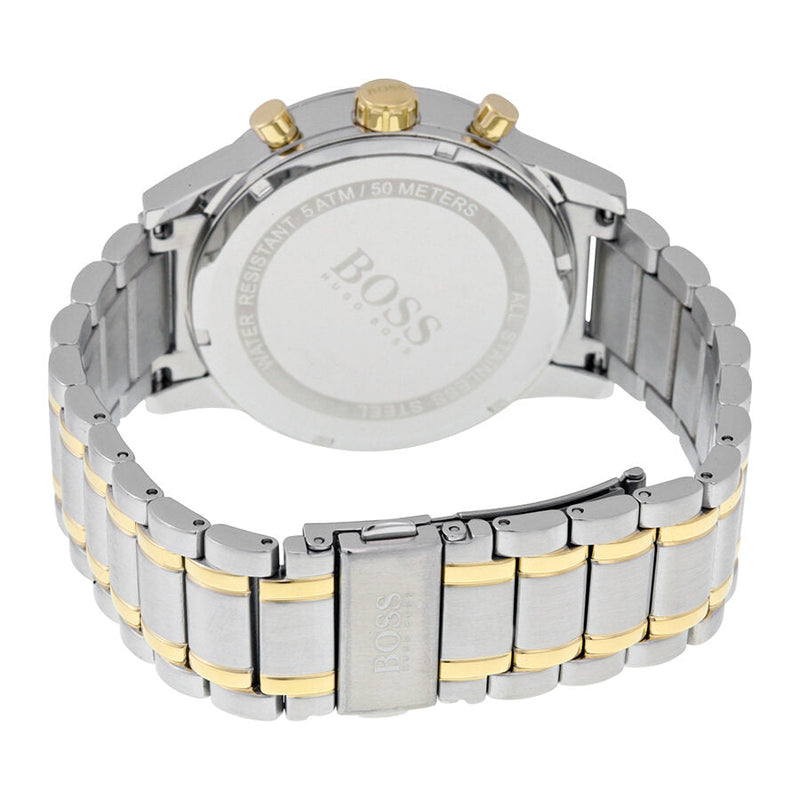 Hugo Boss Aeroliner Chronograph White Dial Two-tone Men's Watch 1513236 - The Watches Men & CO #3