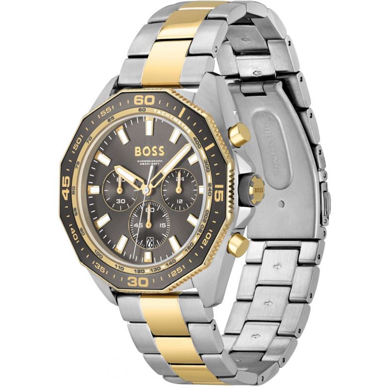 Hugo Boss Chronograph Energy Two-Tone Men's Watch 1513974 - The Watches Men & CO #2