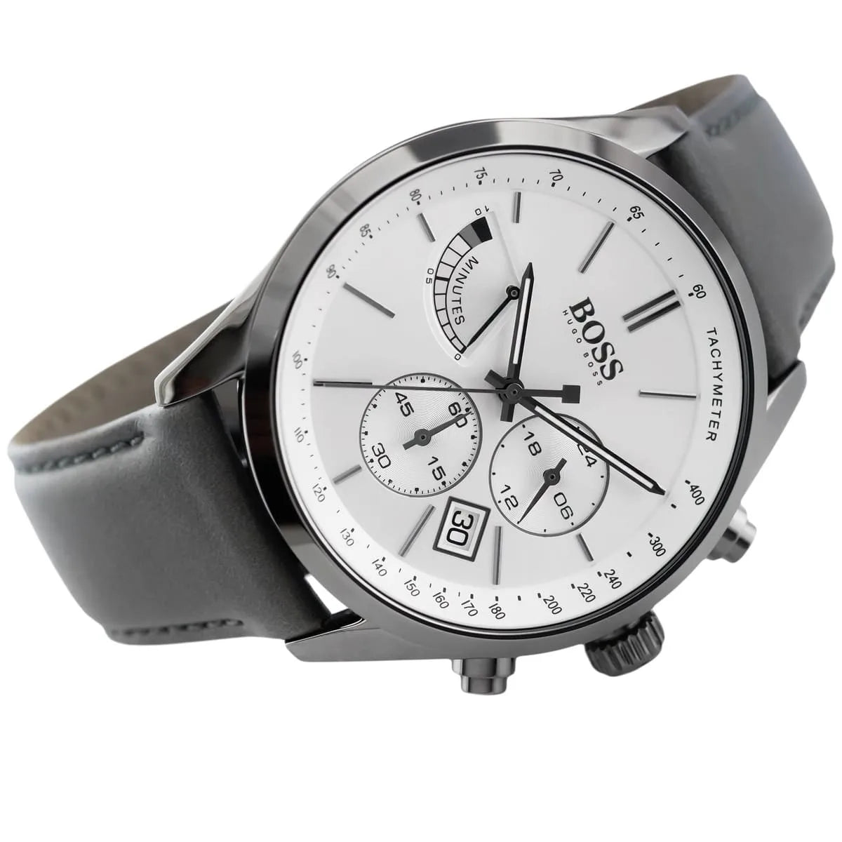 Hugo Boss Grand Prix Grey Dial Men’s Watch 1513633 - Watch