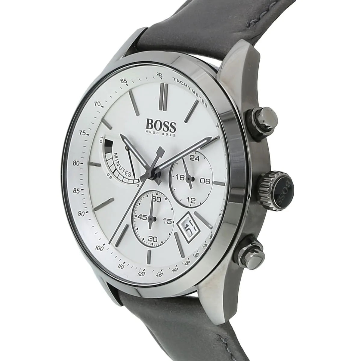 Hugo Boss Grand Prix Grey Dial Men’s Watch 1513633 - Watch