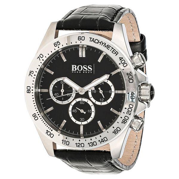 Hugo Boss Ikon Chronograph Black Dial Men's Watch  1513178 - The Watches Men & CO