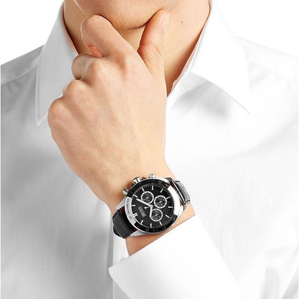 Hugo Boss Ikon Chronograph Black Dial Men's Watch 1513178 - The Watches Men & CO #8