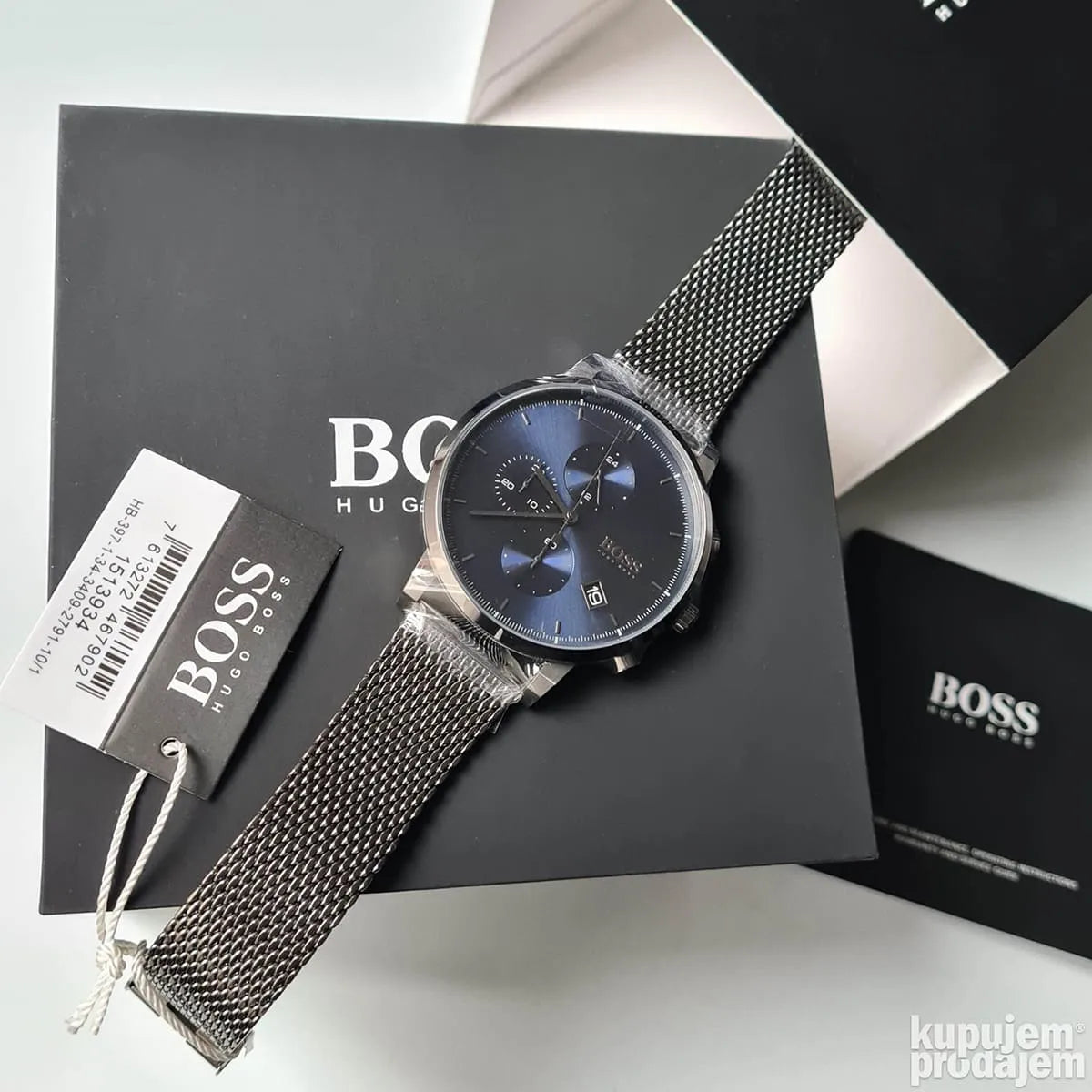 Hugo Boss Integrity watch with original box, tag and documentation included