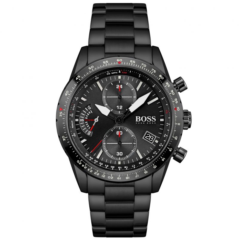 Hugo Boss Pilot Edition Chronograph Men's Watch  1513854 - The Watches Men & CO