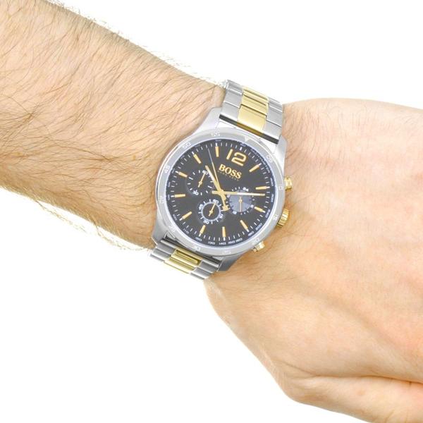 Hugo Boss Professional Chronograph worn on wrist, showcasing fit and size