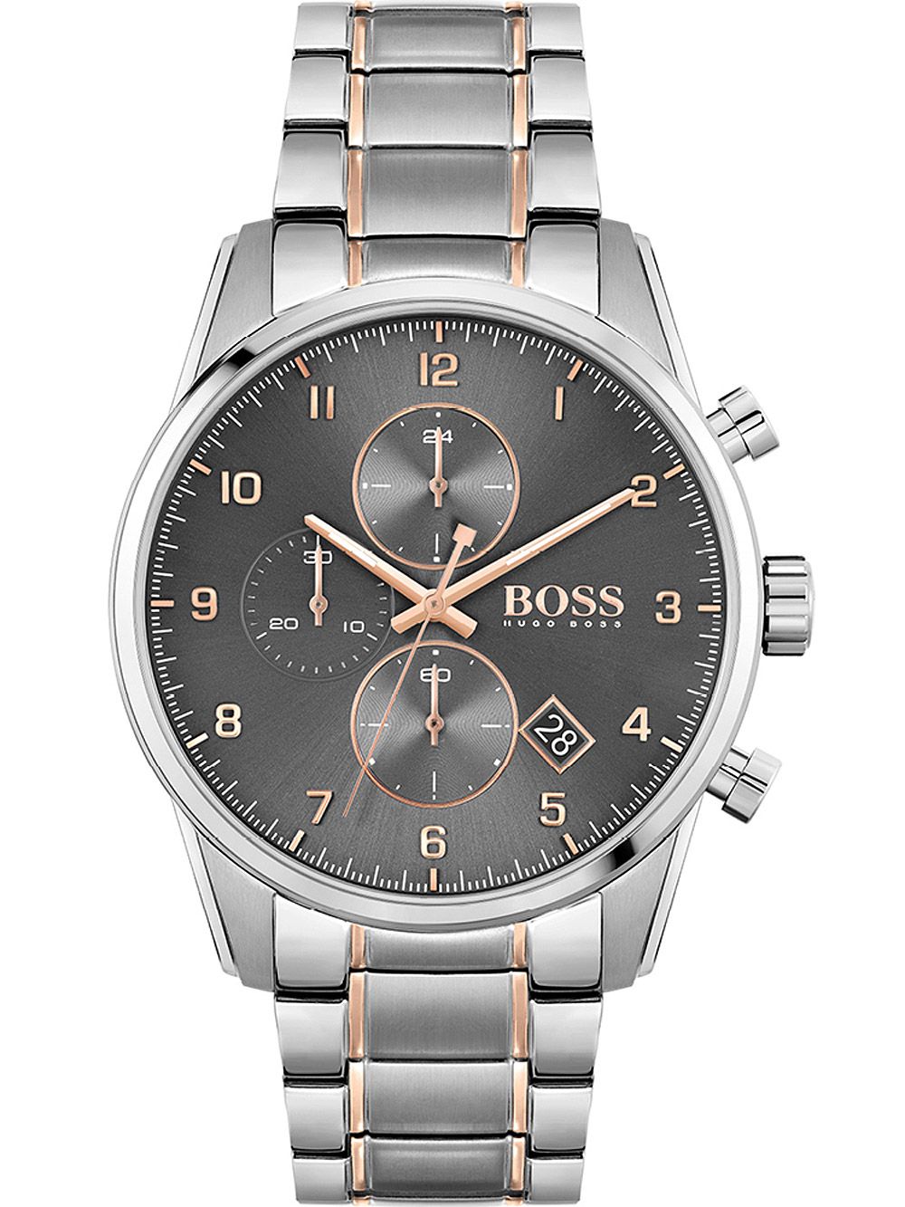 Hugo Boss Skymaster Two Tone Chronograph Men's Watch  1513789 - The Watches Men & CO