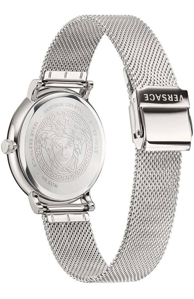 VERSACE DYLOS AUTOMATIC GMT 42MM SLIVER MEN'S WATCH - VBQ060017