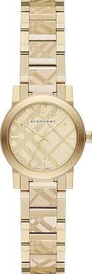 Burberry The City Champagne Dial Gold Women's Watch BU9234