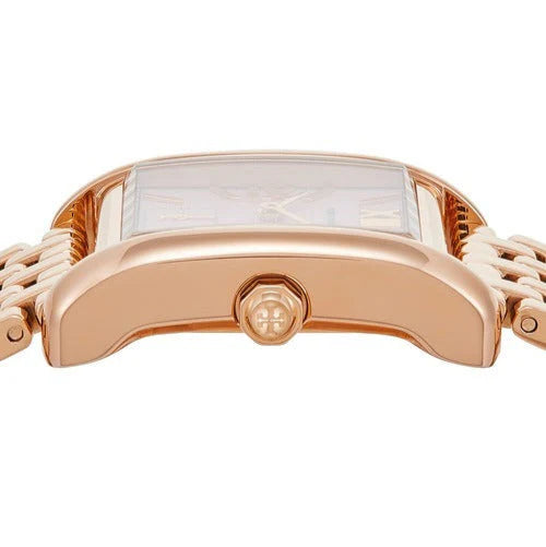 Tory Burch Eleanor Rose Gold MOP Dial Ladies Watch TBW1079