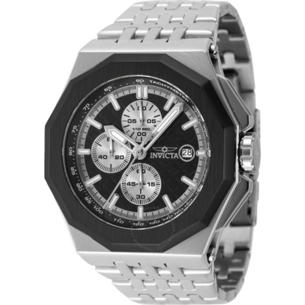 Invicta Akula Chronograph Quartz Black Dial Men's Watch 47390 - The Watches Men & Co