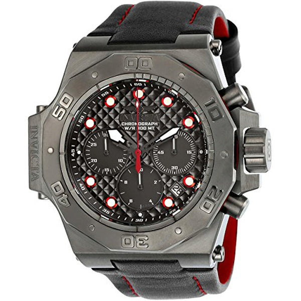 Invicta Akula Dive Chronograph Gunmetal Dial Men's Watch 23105 - The Watches Men & Co