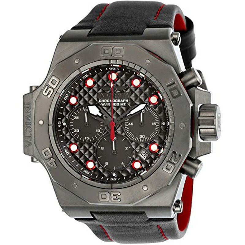 Invicta Akula Dive Chronograph Gunmetal Dial Men's Watch 23105 - The Watches Men & Co