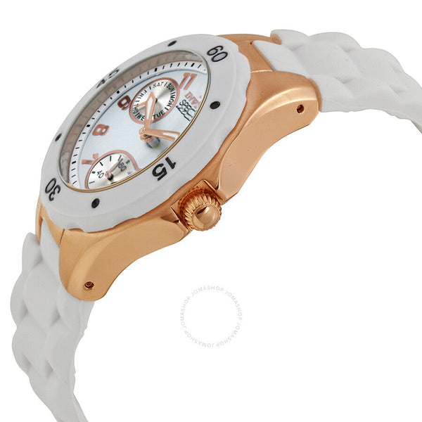 Invicta Angel Multi-Function White Dial White Silicone Ladies Watch 18798 - The Watches Men & Co #2