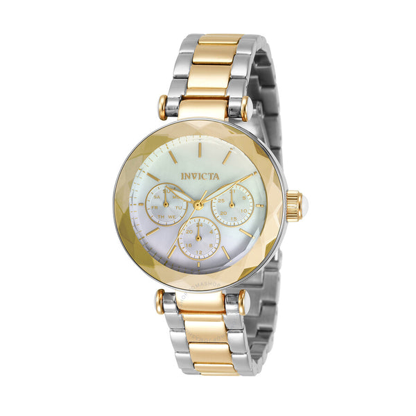 Invicta Angel Quartz White Dial Ladies Watch 31302 - The Watches Men & Co