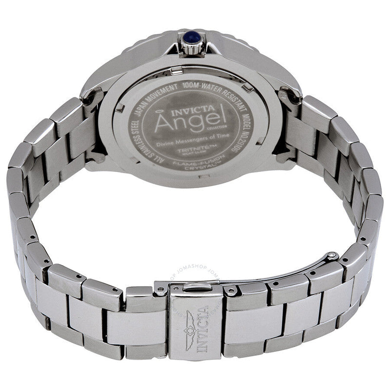 Invicta Angel Quartz White Mother of Pearl Dial Ladies Watch 29106 - The Watches Men & Co #3