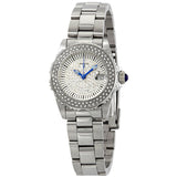 Invicta Angel Silver Crystal-set Dial Ladies Watch 28439 - The Watches Men & Co