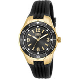 Invicta Angel Zager Exclusive Quartz Black Dial Ladies Watch 17486 - The Watches Men & Co