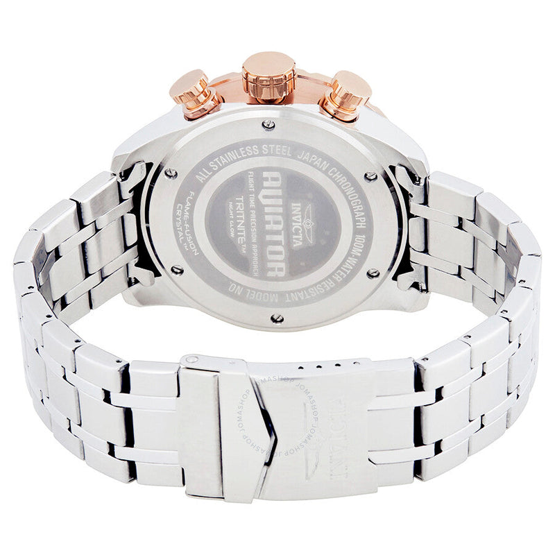 Invicta Aviator Chronograph Blue Dial Men's Watch 17203 - The Watches Men & Co #3