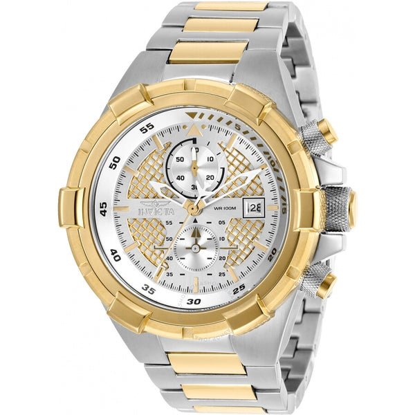 Invicta Aviator Chronograph Quartz Silver Dial Men's Watch 28120 - The Watches Men & Co