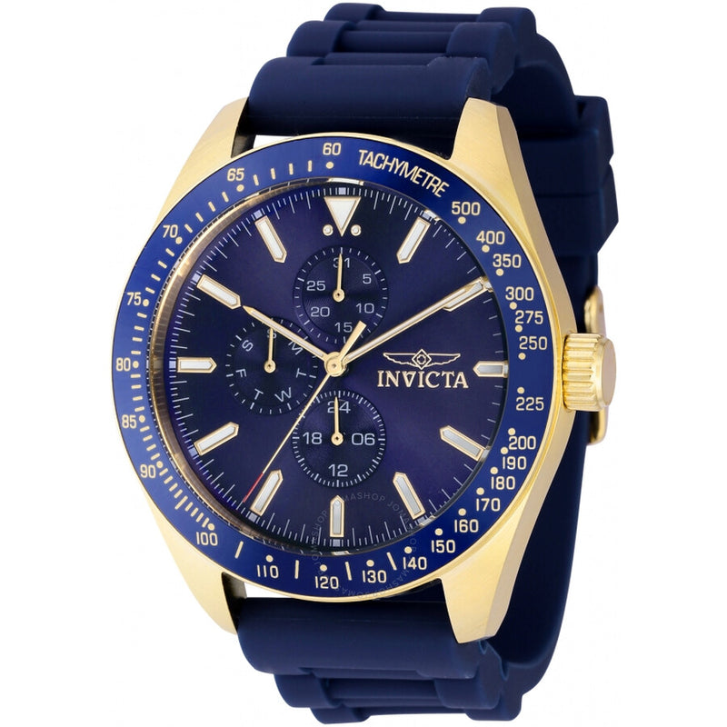 Invicta Aviator Quartz Blue Dial Men's Watch 38403 - The Watches Men & Co