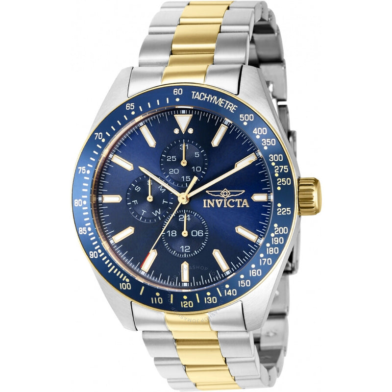 Invicta Aviator Quartz Blue Dial Men's Watch 39076 - The Watches Men & Co