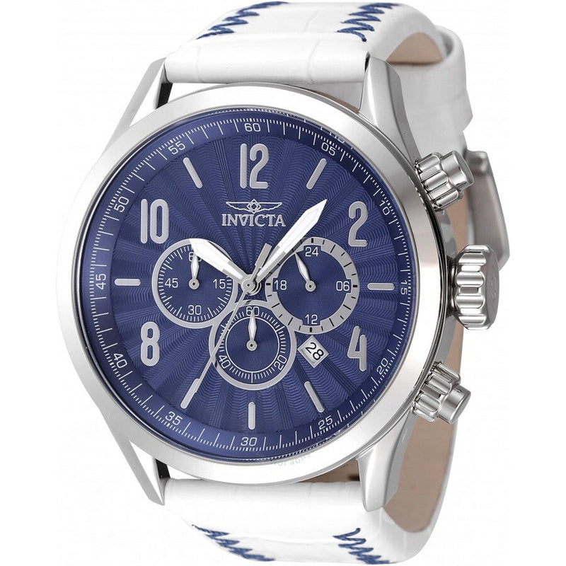 Invicta Bolt Chronograph GMT Quartz Blue Dial Men's Watch 46559 - The Watches Men & Co