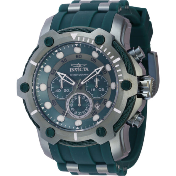 Invicta Bolt Chronograph Quartz Green Dial Men's Watch 40828 - The Watches Men & Co