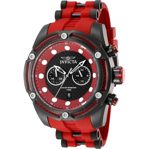 Invicta Bolt GMT Quartz Black Dial Men's Watch 42296 - The Watches Men & Co