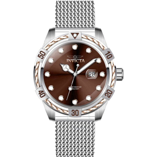 Invicta Bolt Quartz Brown Dial Men's Watch 43554 - The Watches Men & Co