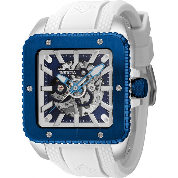 Invicta Cuadro Hand Wind Blue Dial Men's Watch 44007 - The Watches Men & Co
