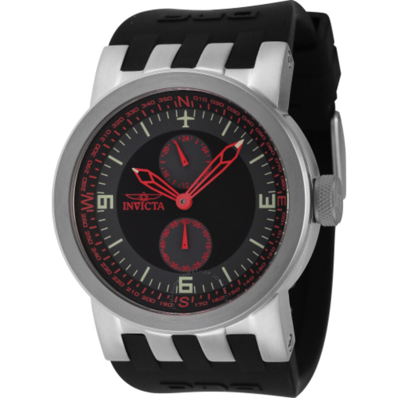 Invicta DNA Quartz Black Dial Men's Watch 44224 - The Watches Men & Co