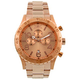 Invicta Elegant Ocean Chronograph Rose Dial Rose Gold-tone Men's Watch 1271 - The Watches Men & Co