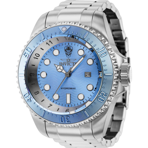 Invicta Hydromax Quartz Blue Dial Men's Watch 37727 - The Watches Men & Co