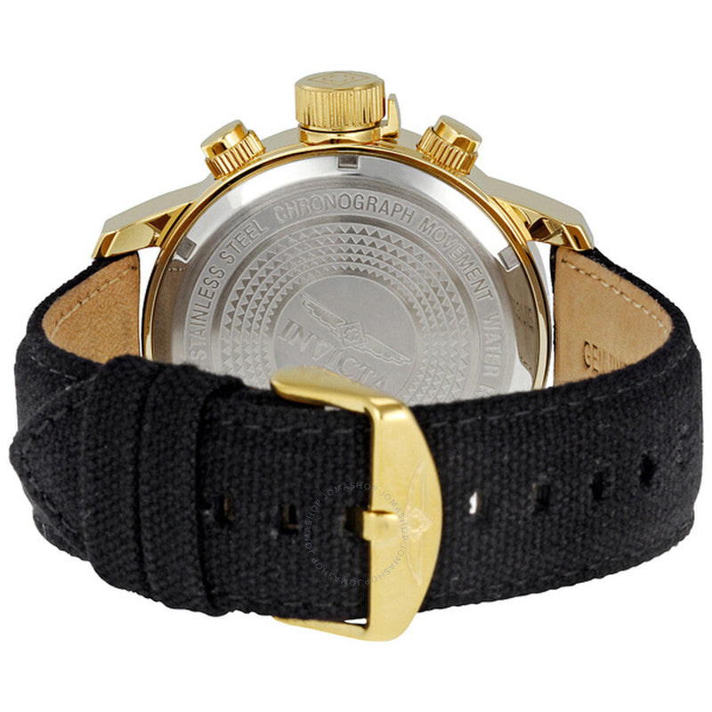 Invicta I-Force Lefty Chronograph Black Dial Gold-tone Lefty Men's Watch 1515 - The Watches Men & Co #3