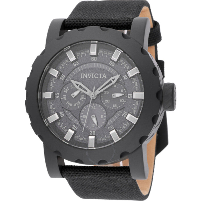 Invicta I-Force Quartz Date Day Black Dial Men's Watch 47585 - The Watches Men & Co
