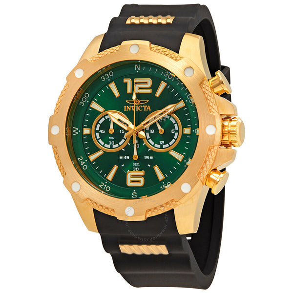 Invicta I-Force Multi-Function Green Dial Men's Watch 19661 - The Watches Men & Co