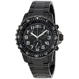 Invicta II Chronograph Black Dial Gunmetal Ion-plated Men's Watch 1328 - The Watches Men & Co