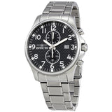 Invicta II Multifunction Black Dial Stainless Steel Men's Watch 0379 - The Watches Men & Co