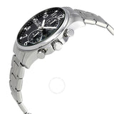 Invicta II Multifunction Black Dial Stainless Steel Men's Watch 0379 - The Watches Men & Co #2